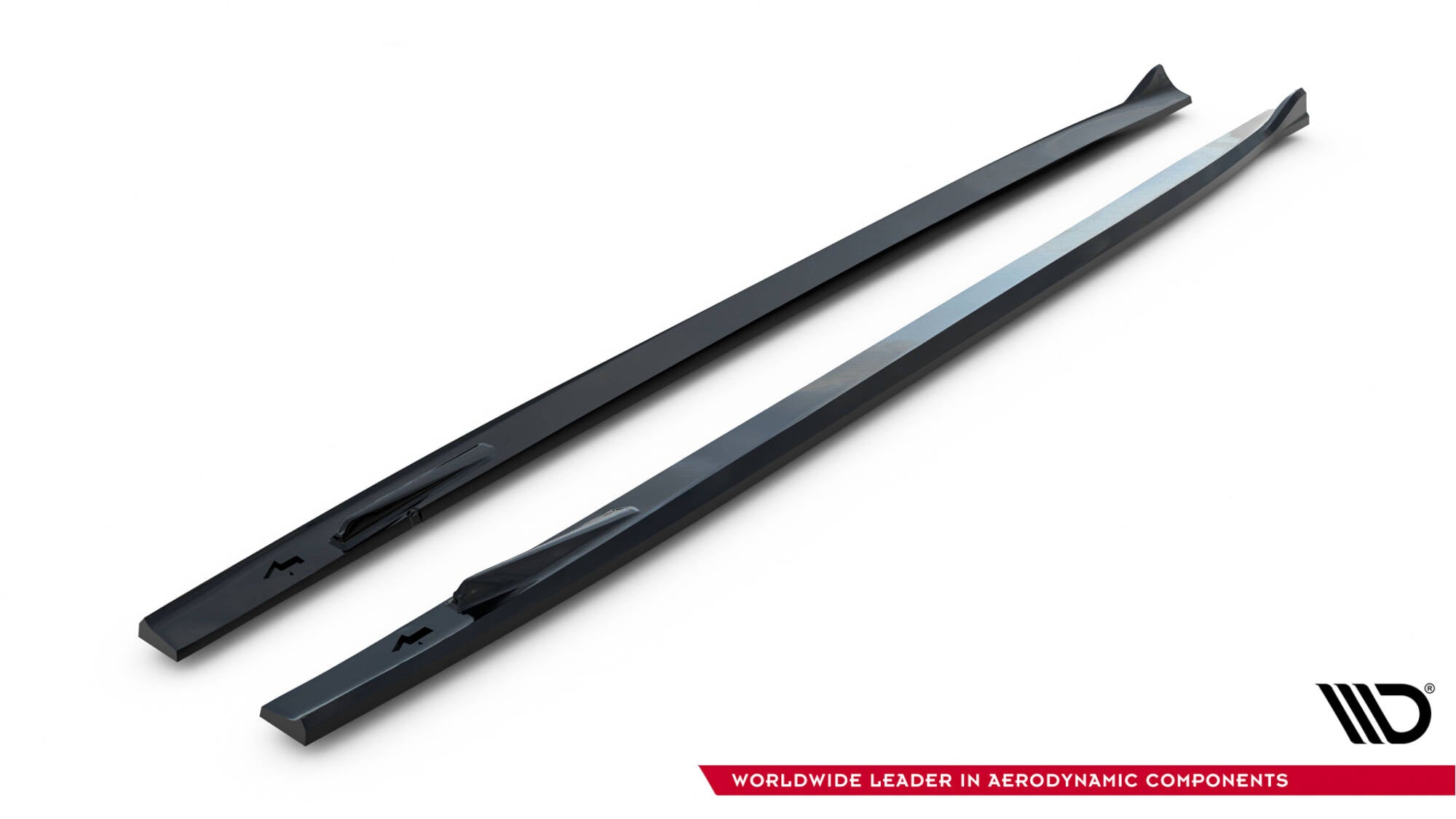 Maxton Design Street+ Seitenschweller Leisten passend für Mercedes-AMG SL 63 R232 schwarz Hochglanz