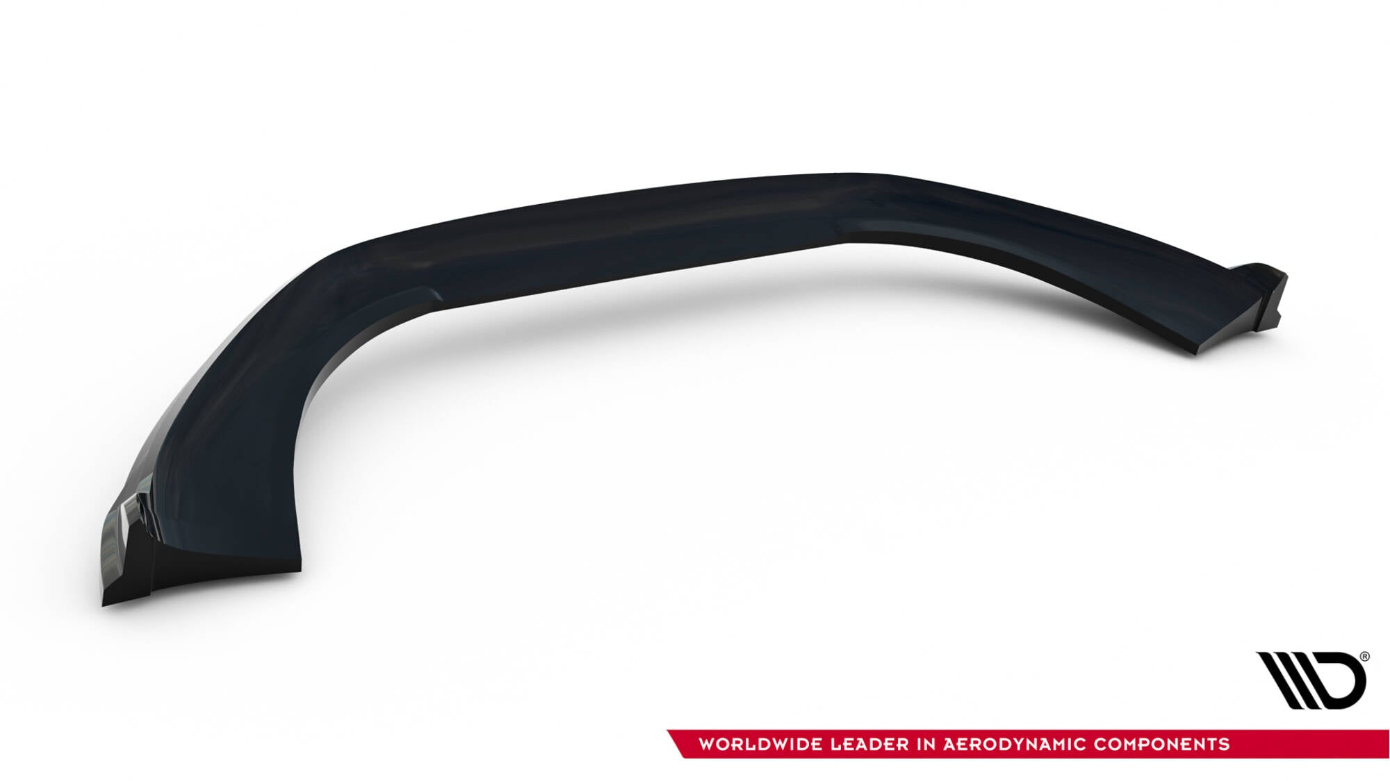 Maxton Design Street+ Spoilerlippe Front Ansatz passend für Porsche Macan GTS Mk1 Facelift 2 schwarz Hochglanz