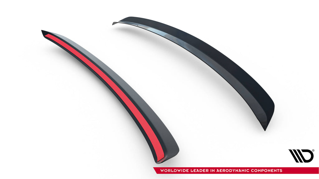 Maxton Design Spoiler CAP passend für KIA SPORTAGE mk4 GT-Line schwarz Hochglanz