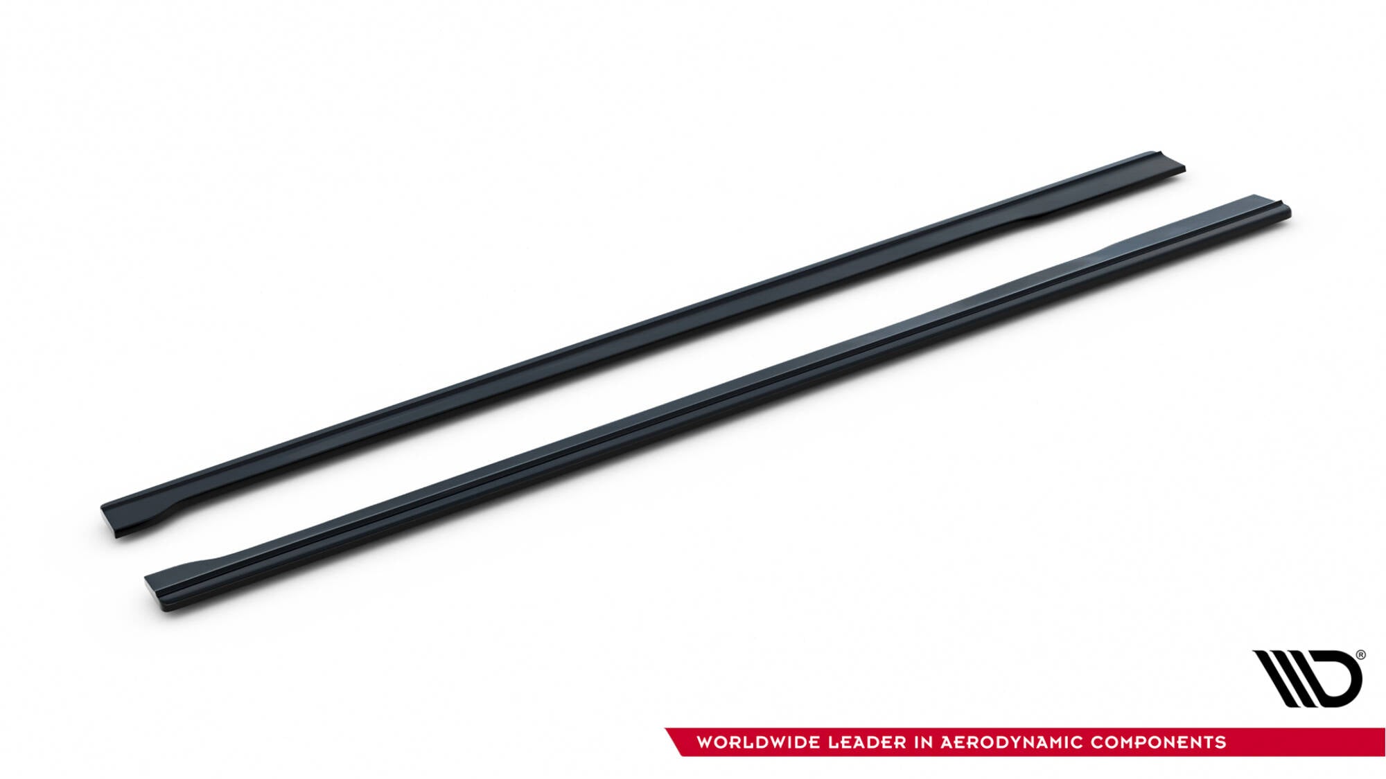 Maxton Design Street+ Seitenschweller Leisten passend für V.1 passend für Audi RS6 C7 / C7 Facelift schwarz Hochglanz