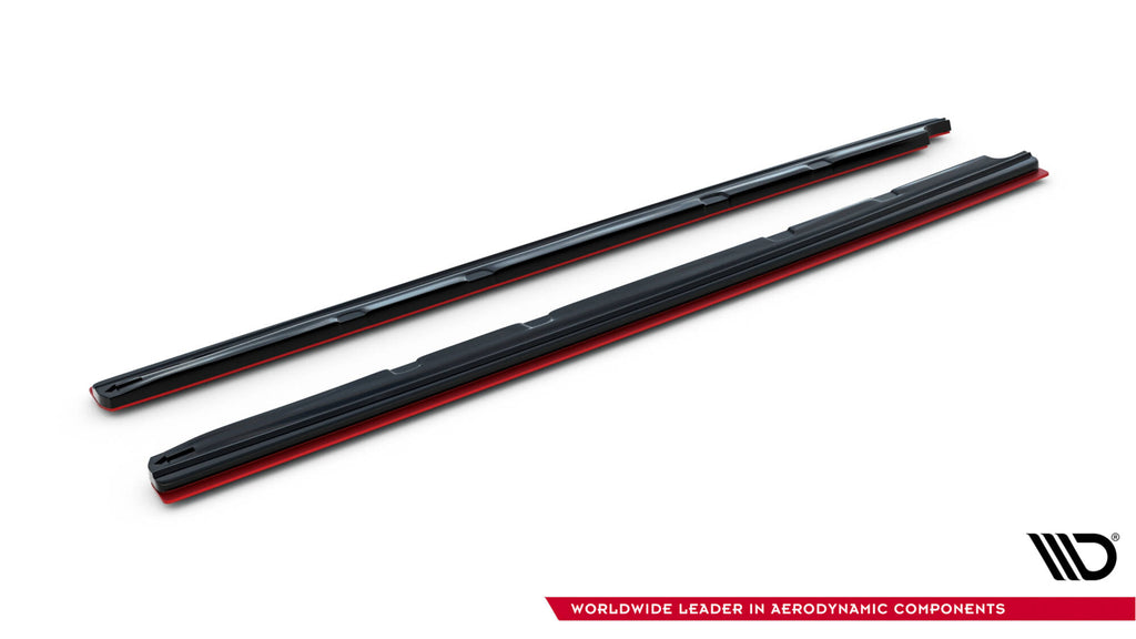 Maxton Design Street+ Seitenschweller Leisten passend für V.3 passend für Seat Leon Mk3 Cupra/ FR Facelift
