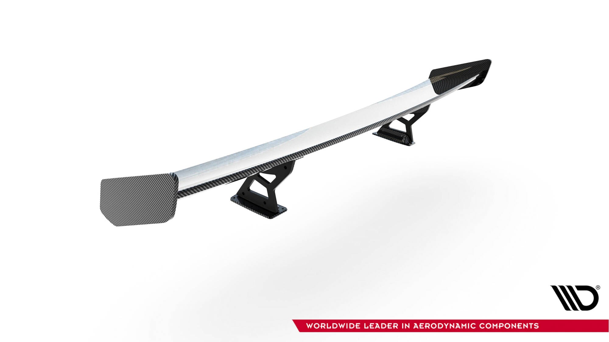 Maxton Design Carbon Spoiler With Internal Brackets Uprights V.1 BMW 1er M E82 für BMW M1 E82