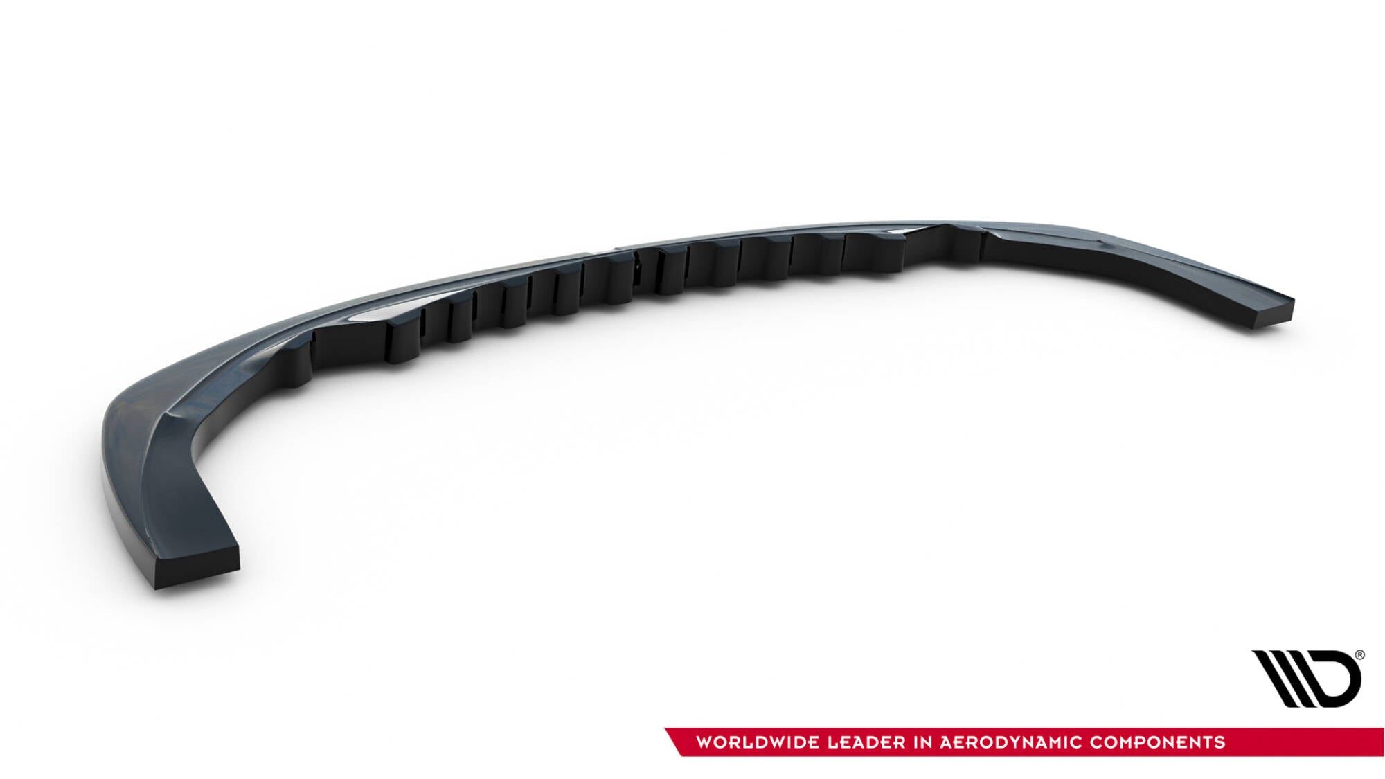 Maxton Design Street+ Spoilerlippe Front Ansatz passend für RENAULT MEGANE 3 RS v.1 schwarz Hochglanz