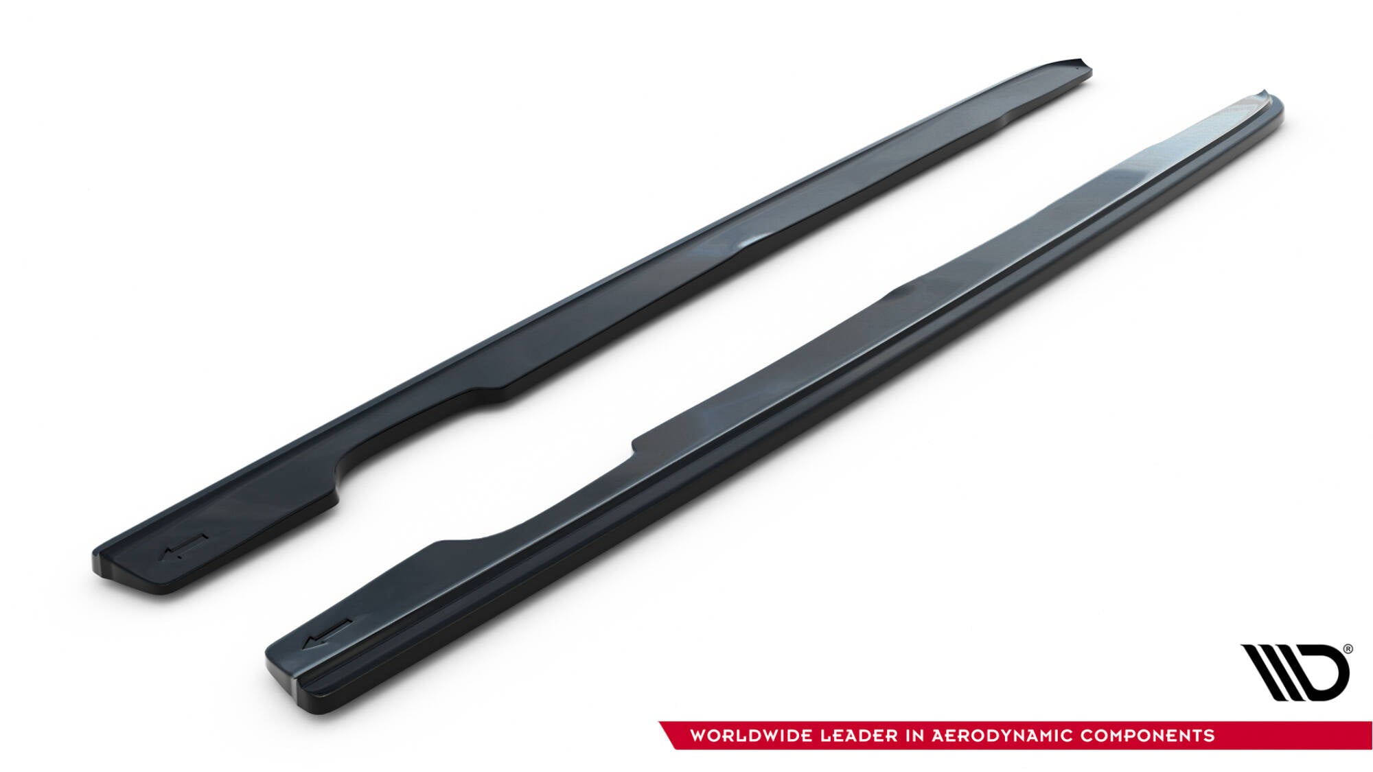 Maxton Design Street+ Seitenschweller Leisten passend für V.1 passend für BMW 3er E46 M Paket COUPE schwarz Hochglanz