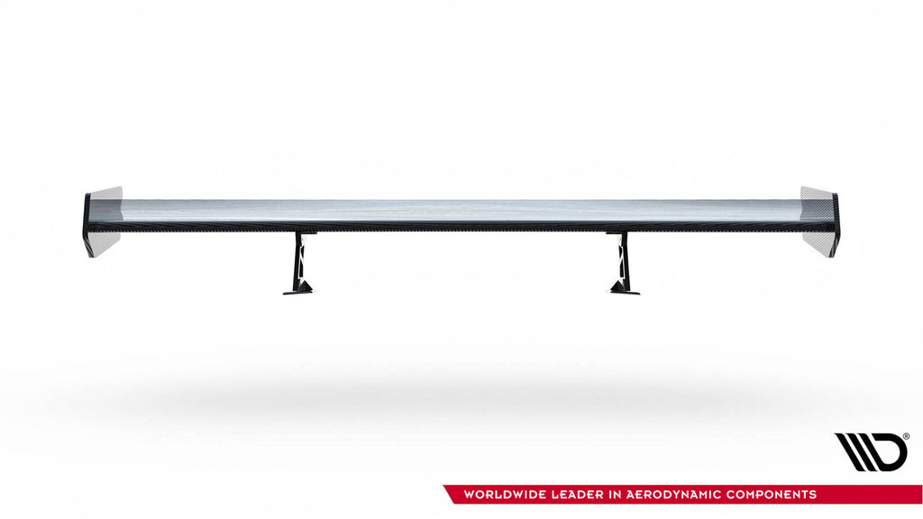 Maxton Design Carbon Spoiler With Internal Brackets Uprights BMW 3er Coupe E46 für BMW 3er E46