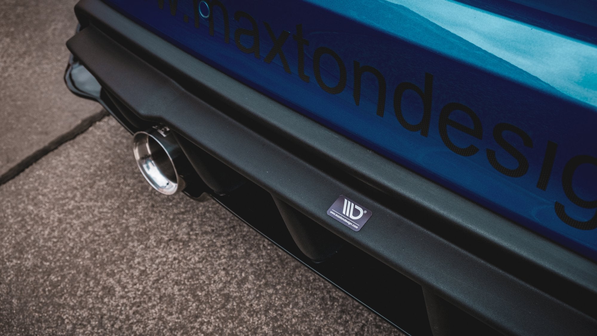 Maxton Design Heck Diffusor Ford Focus Hatchback St-line Mk4 für Ford Focus St-Line
