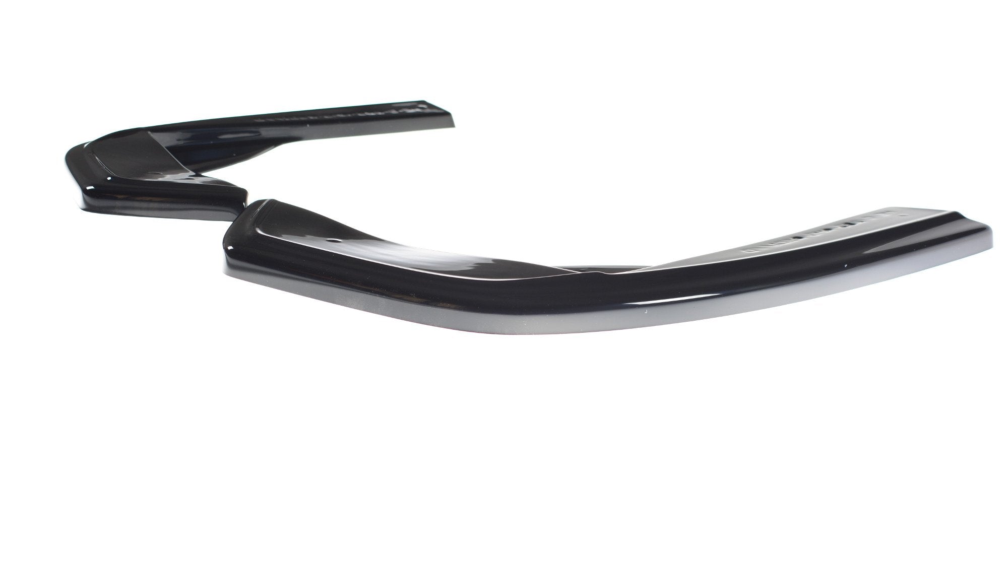 Maxton Design Heck Ansatz Flaps Diffusor passend für Mercedes-AMG C 43 Limousine W205 Facelift schwarz Hochglanz