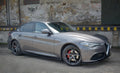 Maxton Design Street+ Seitenschweller Leisten passend für Alfa Romeo Giulia Veloce schwarz Hochglanz
