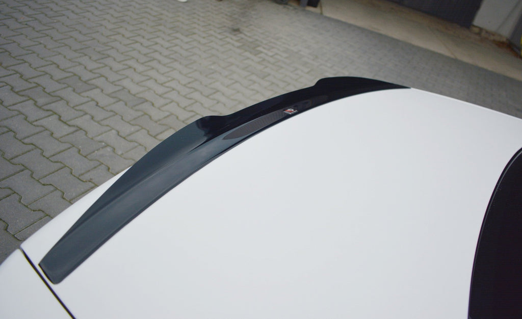 Maxton Design Spoiler CAP passend für MASERATI QUATTROPORTE MK5 FACELIFT schwarz Hochglanz