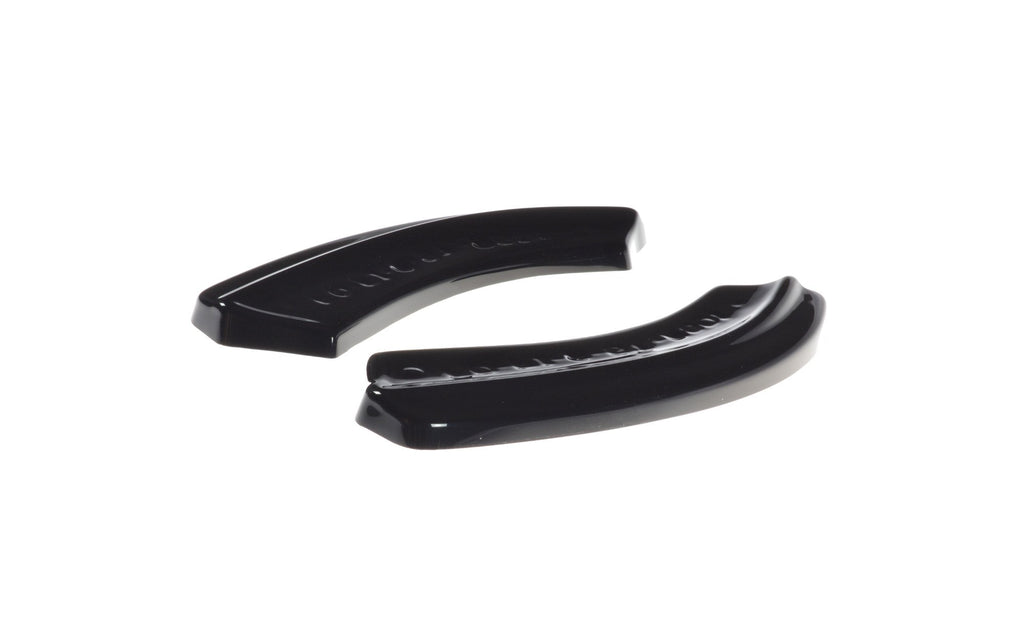 Maxton Design Heck Ansatz Flaps Diffusor passend für Ford Fiesta ST Mk6 schwarz Hochglanz