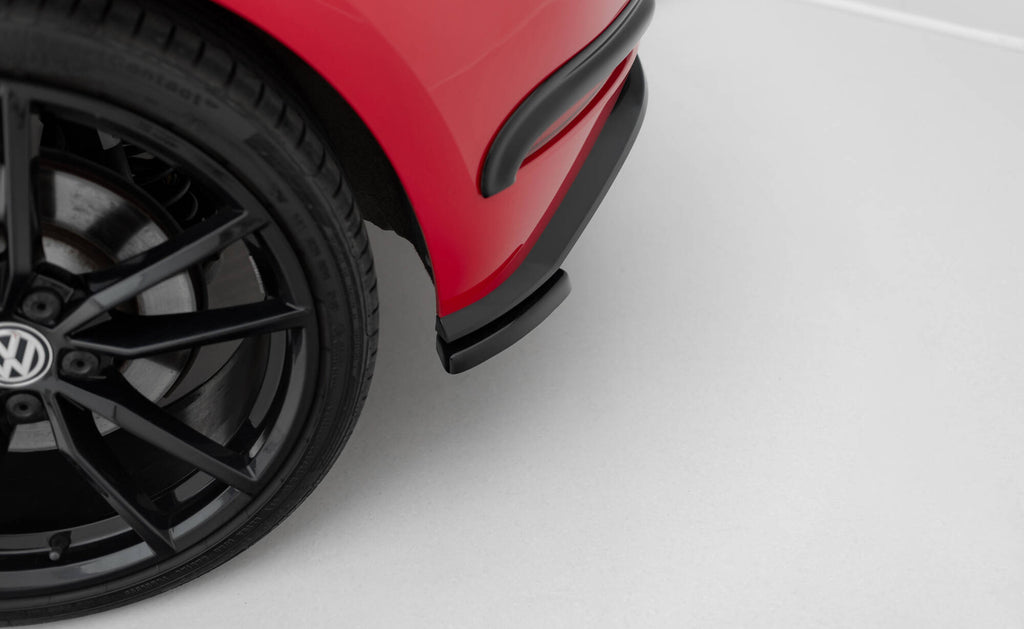 Maxton Design Heck Ansatz Flaps Diffusor passend für VW Golf Hatchback R / R-Line Mk7 Facelift