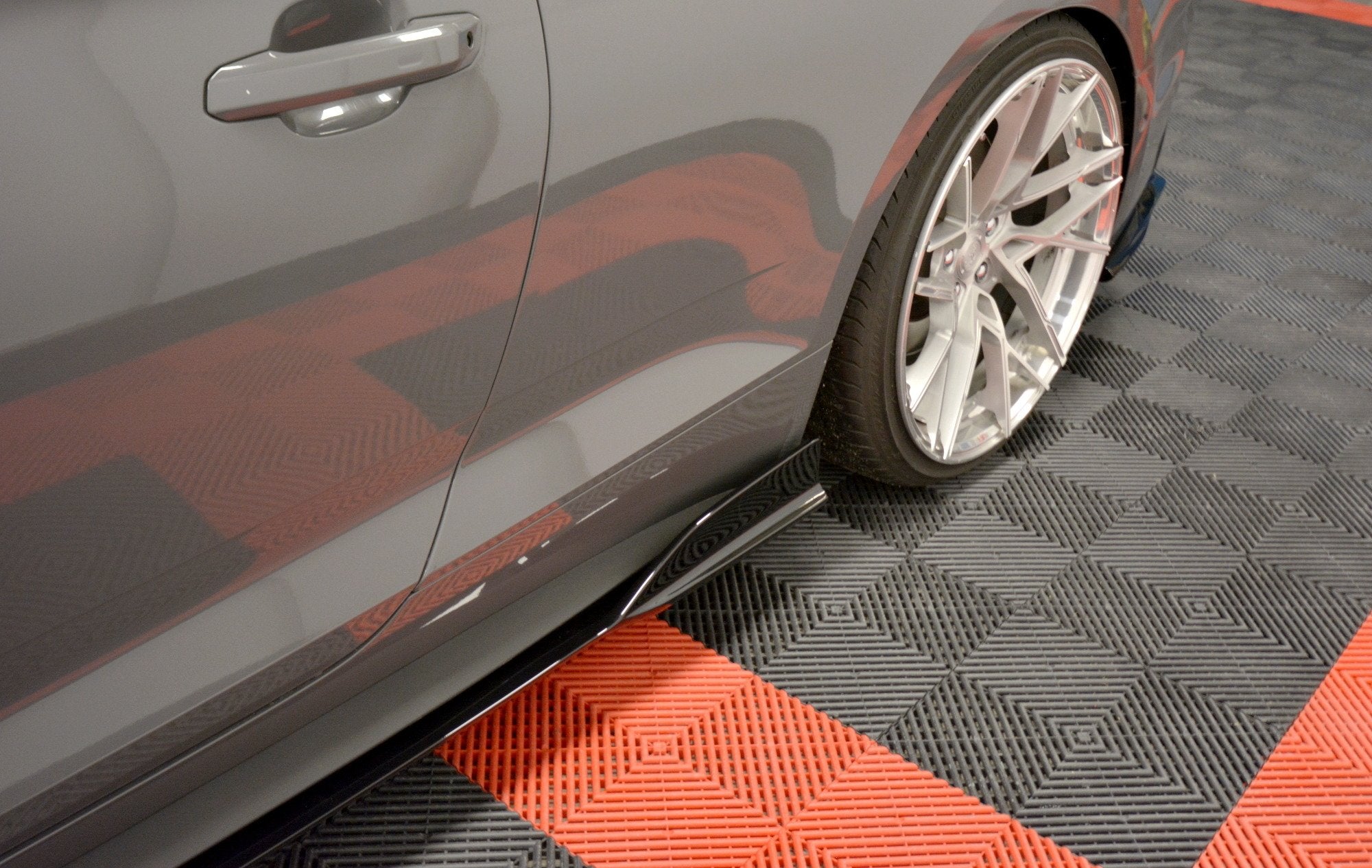 Maxton Design Street+ Seitenschweller Leisten passend für Audi S5 / A5 S-Line F5 Coupe