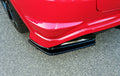 Maxton Design Heck Ansatz Flaps Diffusor passend für HONDA CIVIC VIII TYPE-R GP schwarz Hochglanz