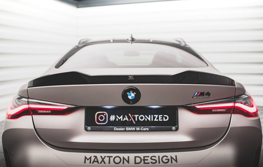 Maxton Design Prepreg Carbon Fiber Heckklappenspoiler BMW M4 G82 / G82 Facelift / M440i / 4 M-Paket G22 / G22 Facelift für BMW 4er Coupe