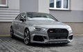 Maxton Design Street+ Spoilerlippe Front Ansatz V.1 passend für Audi RS3 8V FL Limousine schwarz Hochglanz