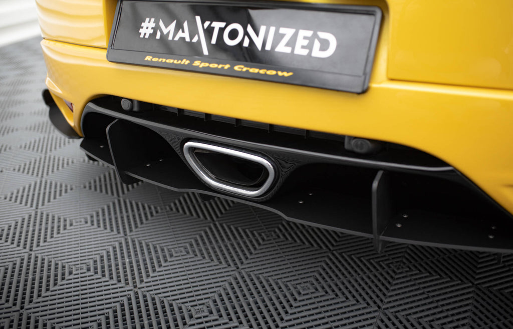 Maxton Design Diffusor Heck Ansatz passend für Heckschürze passend für RENAULT MEGANE MK3 RS