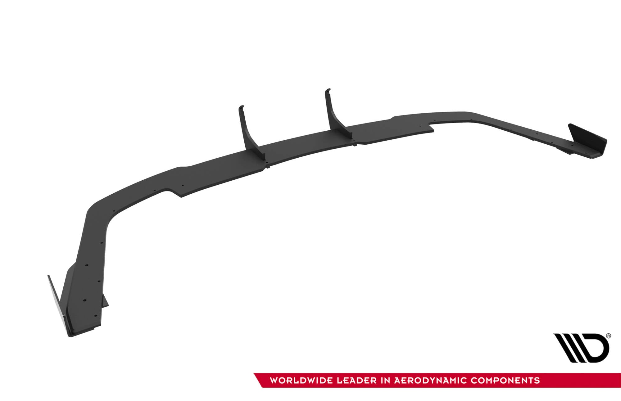 Maxton Design Street Pro Heckschürze + Flaps passend für Audi A5 F5 Facelift schwarz Hochglanz