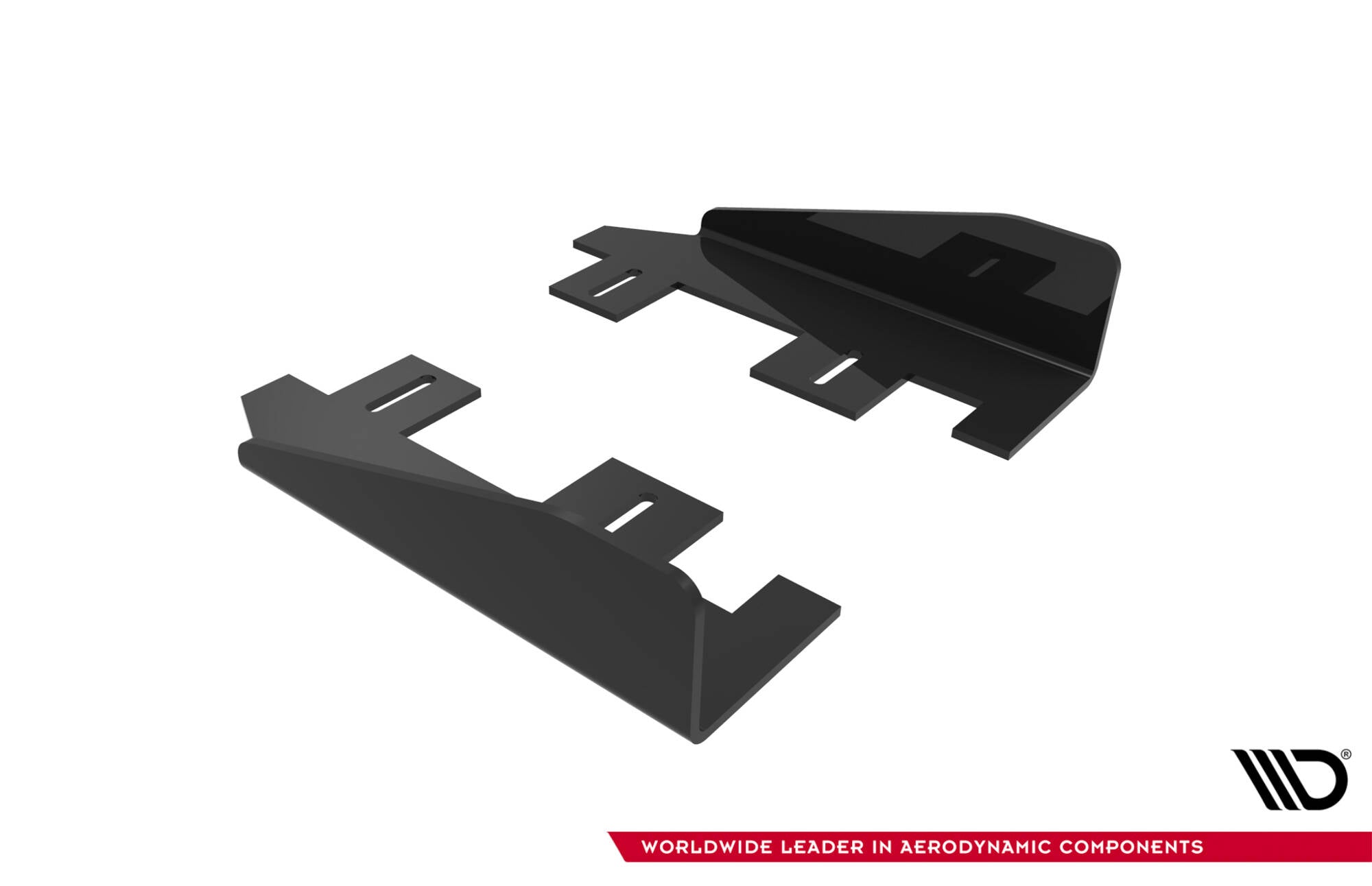 Maxton Design Seitenschweller Flaps passend für Ford Focus ST Mk3 Facelift schwarz Hochglanz