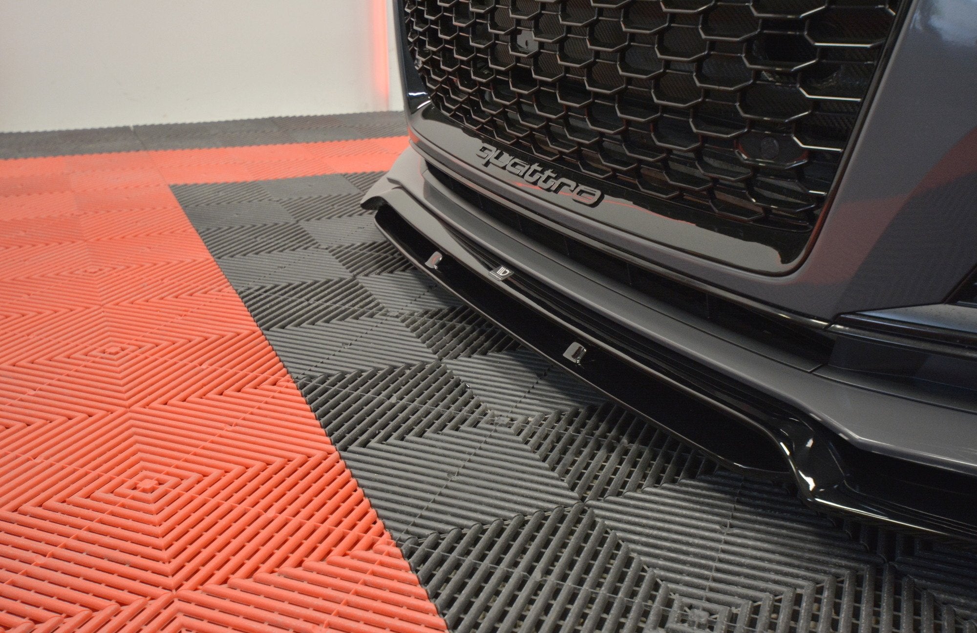 Maxton Design Street+ Spoilerlippe Front Ansatz passend für Audi S5 / A5 S-Line F5 Coupe / Sportback