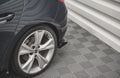 Maxton Design Street Pro Diffusor Heck Ansatz + Flaps passend für Seat Leon FR Hatchback Mk4 schwarz Hochglanz