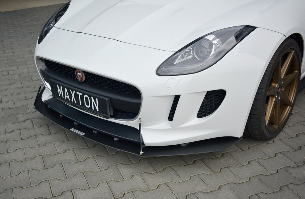 Maxton Design Racing Street+ Spoilerlippe Front Ansatz passend für JAGUAR F-TYPE X152