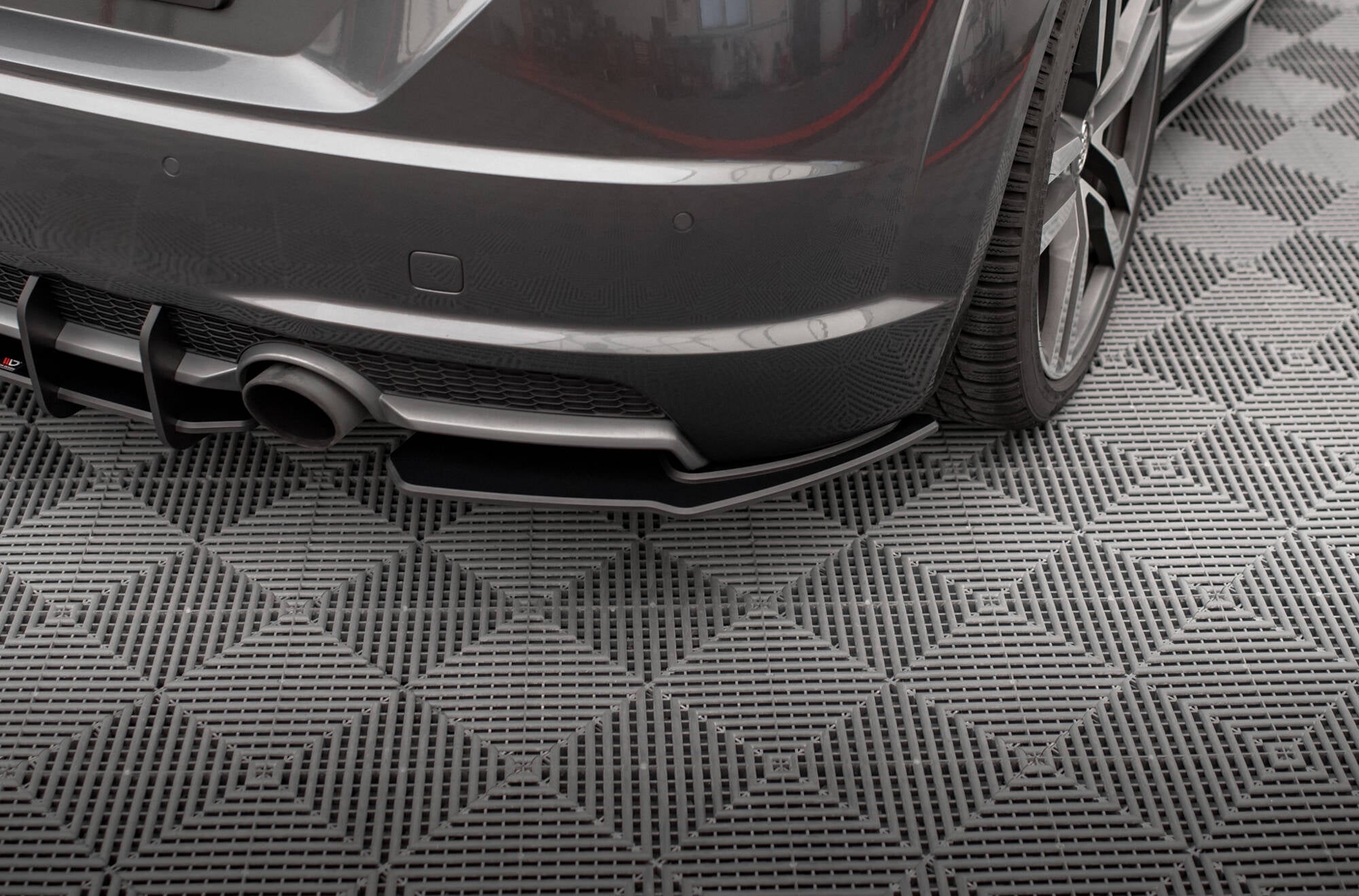 Maxton Design Street Pro Heck Ansatz Flaps Diffusor passend für Audi TT S-Line 8S