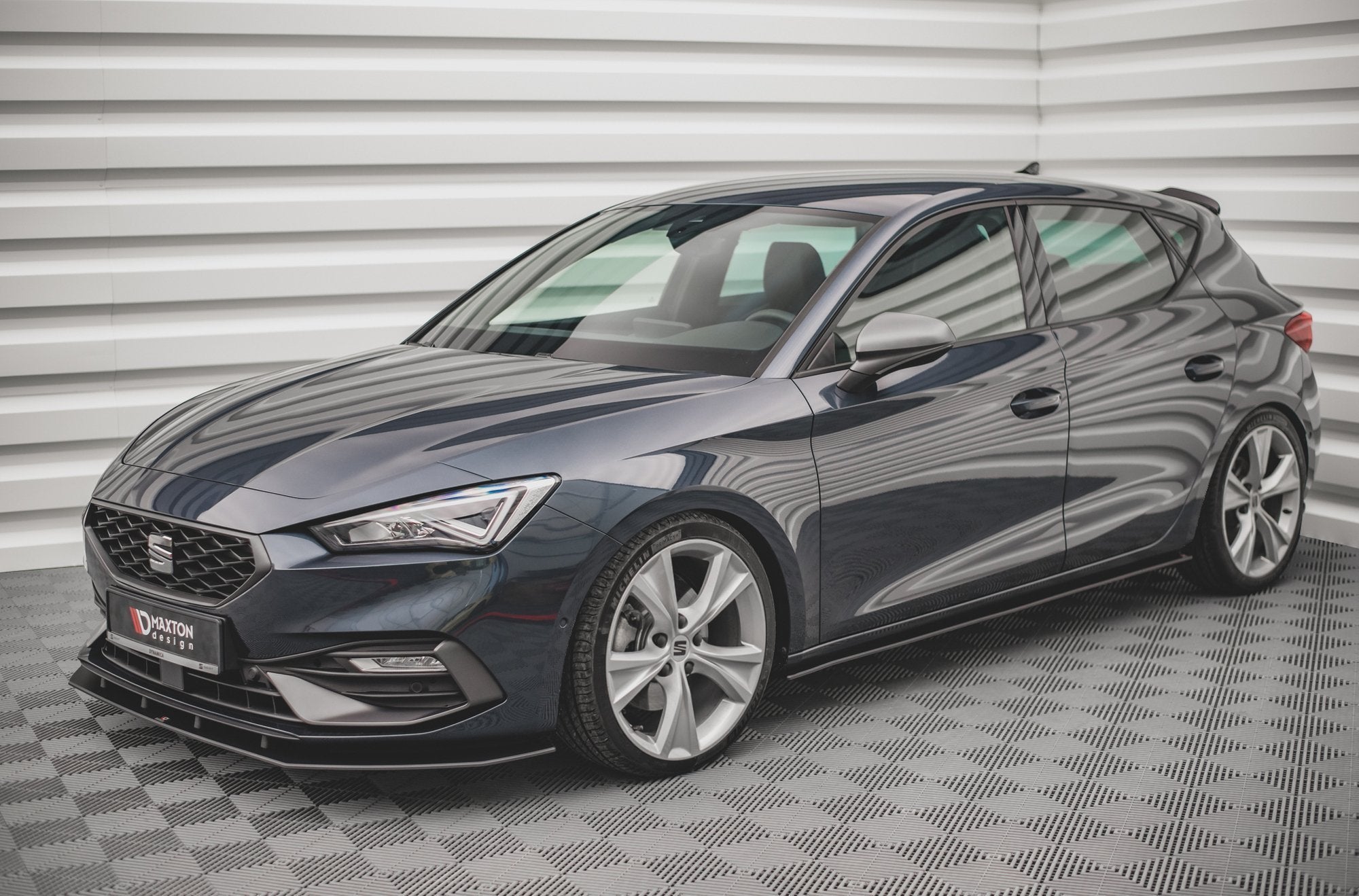 Maxton Design Street Pro Street+ Seitenschweller Leisten passend für Seat Leon FR Mk4
