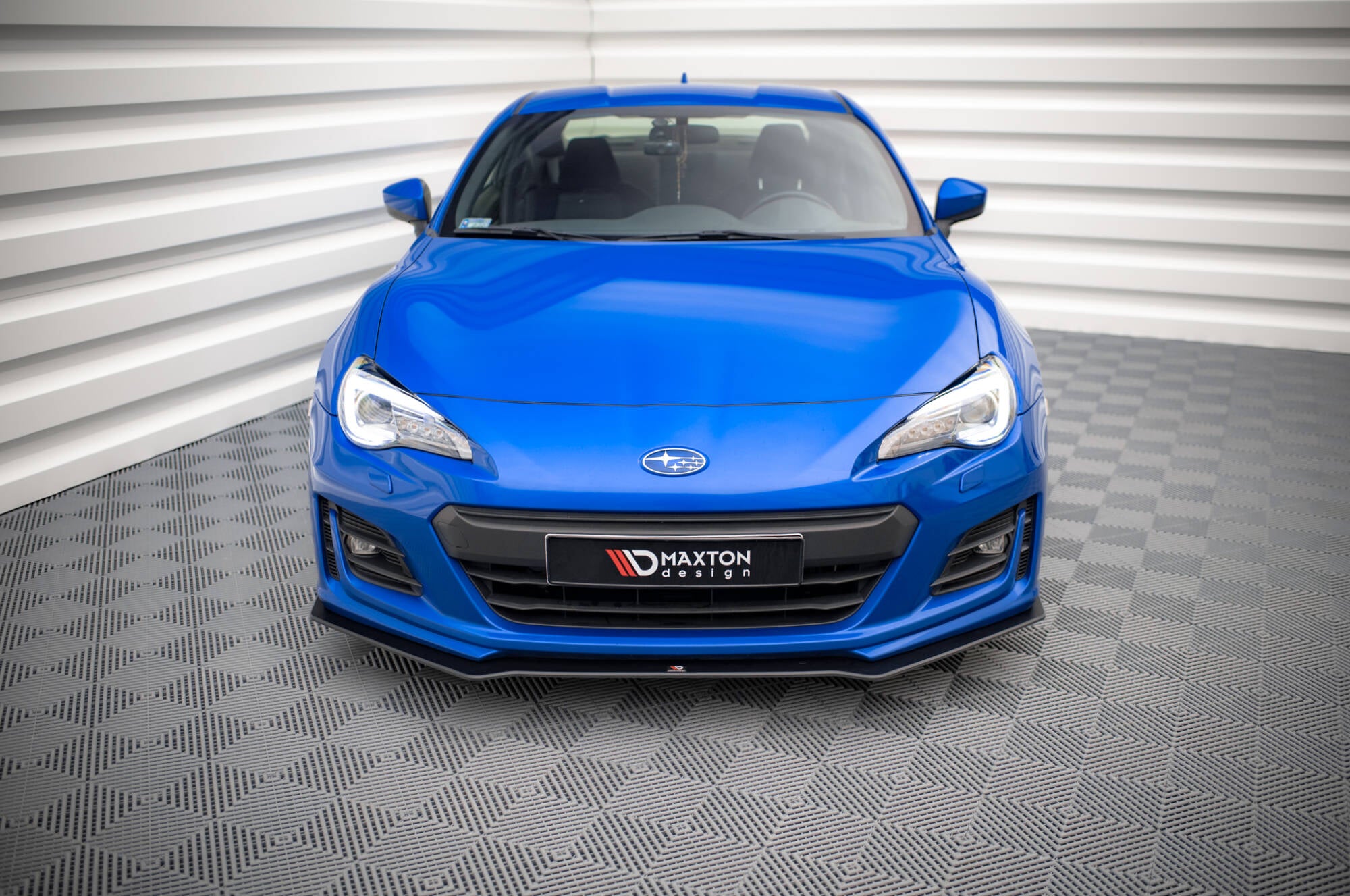 Maxton Design Street Pro Street+ Spoilerlippe Front Ansatz passend für Subaru BRZ Mk1 Facelift