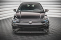 Maxton Design Street+ Spoilerlippe Front Ansatz V.5 passend für VW Golf R Hatchback / Variant Mk8 schwarz Hochglanz