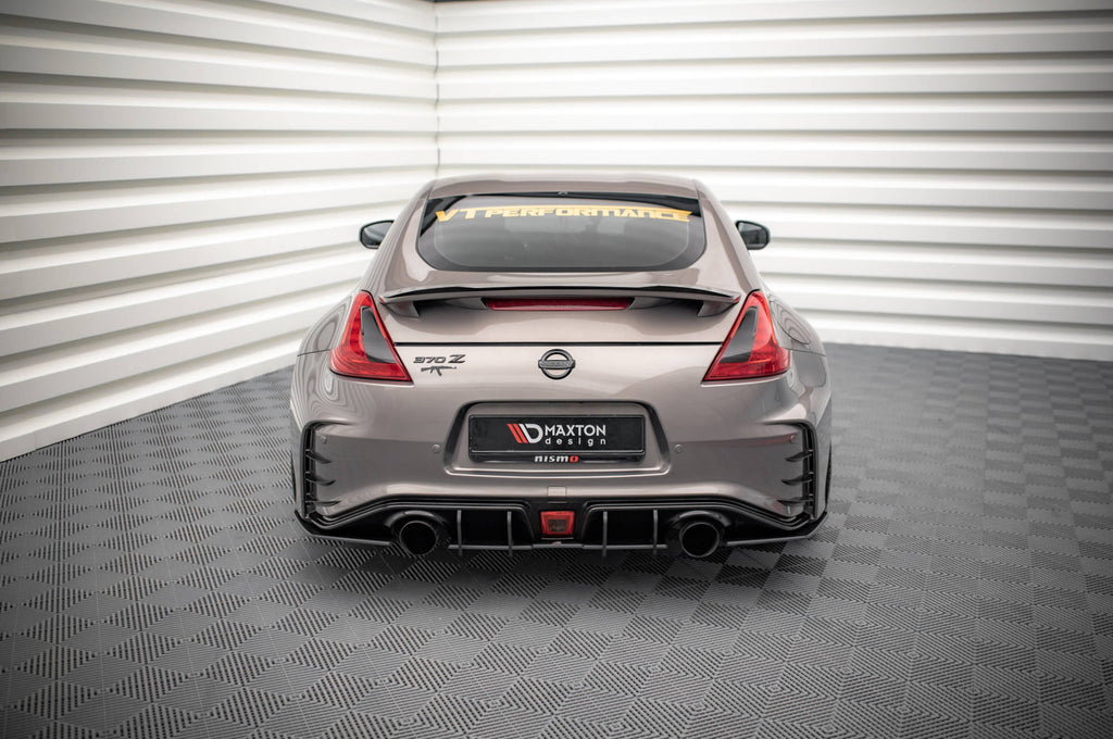Maxton Design Street Pro Heck Ansatz Flaps Diffusor passend für Nissan 370Z Nismo Facelift