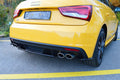 Maxton Design Heckansatz Audi S1 8X schwarz Hochglanz für Audi A1