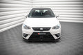 Maxton Design Street+ Spoilerlippe Front Ansatz V.3 passend für Seat Ibiza FR/ Standard Mk5 schwarz Hochglanz