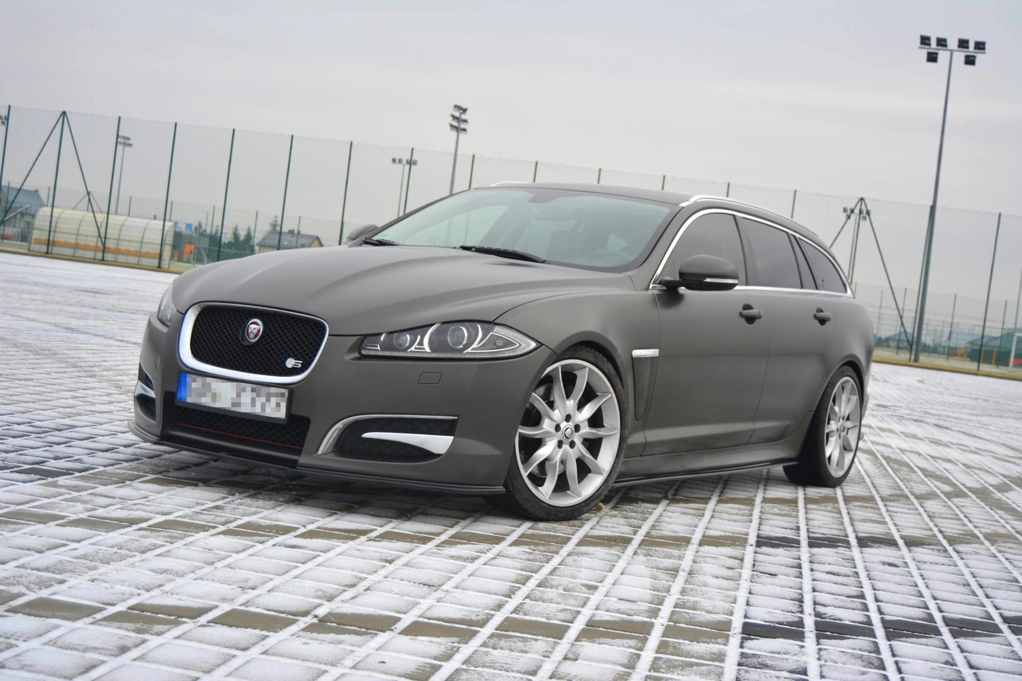 Maxton Design Street+ Seitenschweller Leisten passend für JAGUAR XF (X250) MK1 SPORTBRAKE S-PACK schwarz Hochglanz