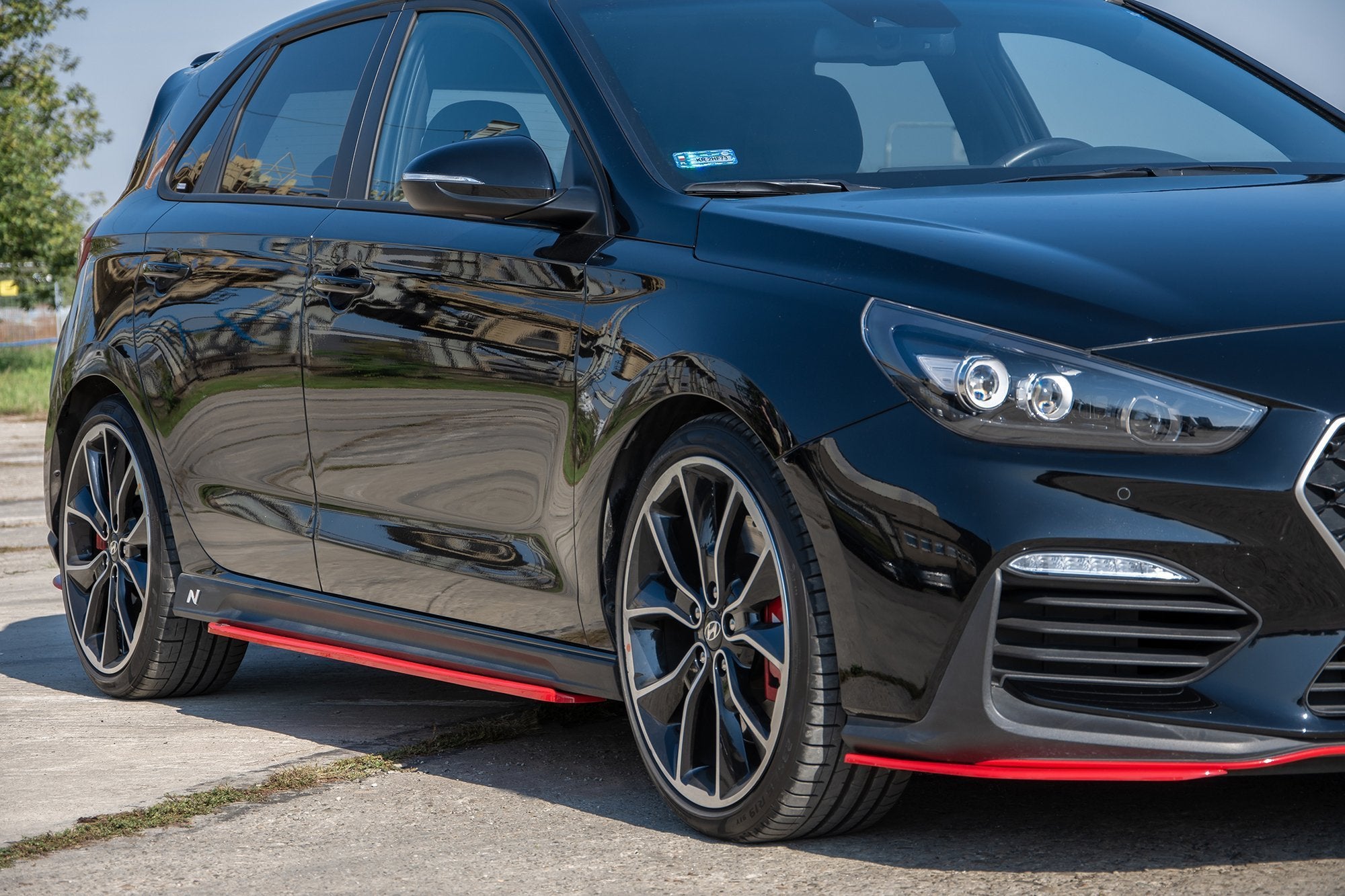 Maxton Design Street+ Seitenschweller Leisten V.2 passend für Hyundai I30 N Mk3