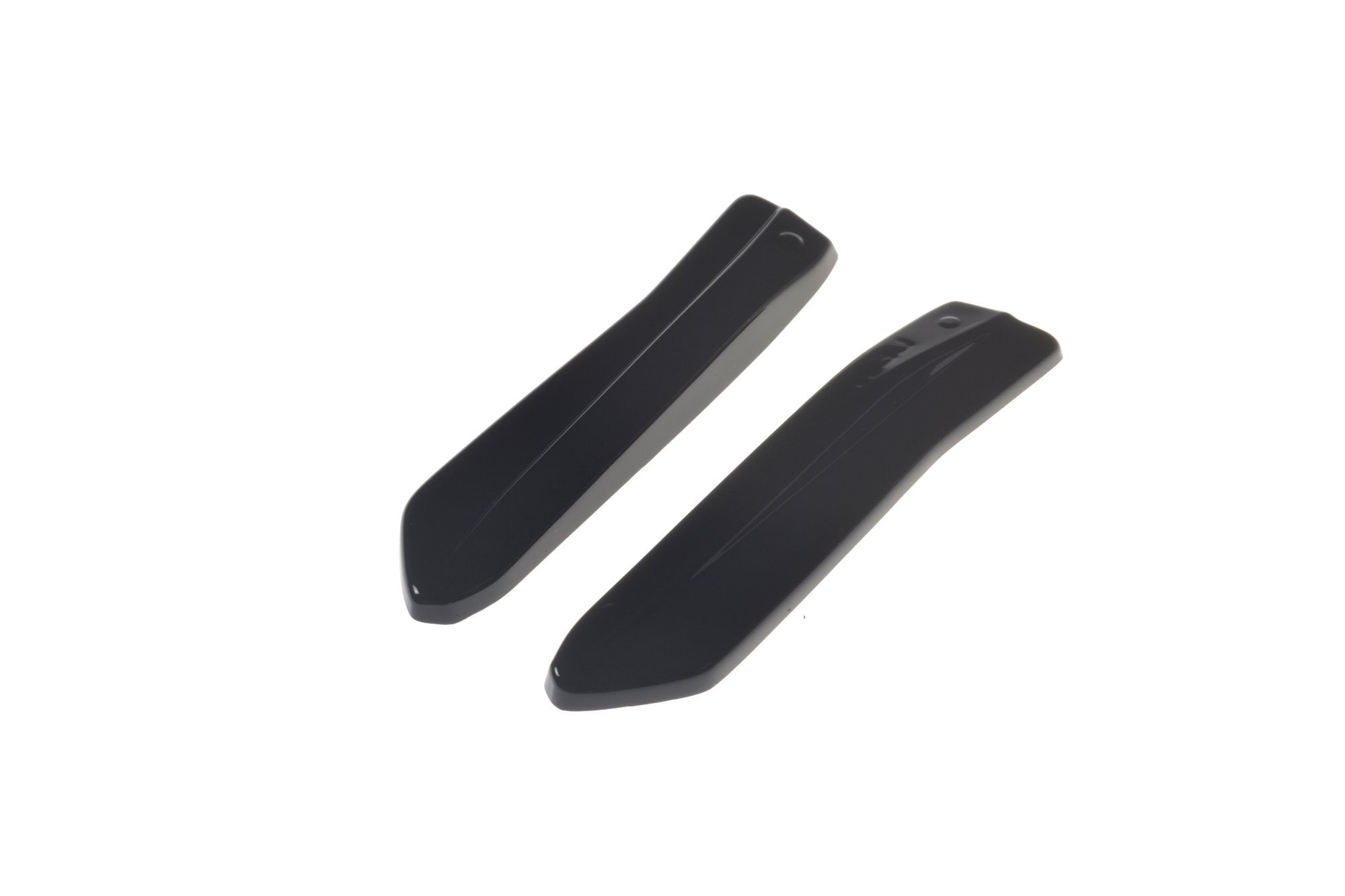 Maxton Design Heck Ansatz Flaps Diffusor passend für Lexus NX Facelift schwarz Hochglanz