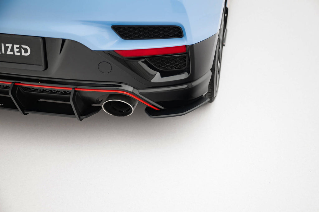 Maxton Design Street Pro Heck Ansatz Flaps Diffusor passend für Hyundai Veloster N Mk2