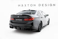 Maxton Design Diffusor Heck Ansatz passend für BMW M550i / 5 M-Paket Limousine / Touring G30 / G31