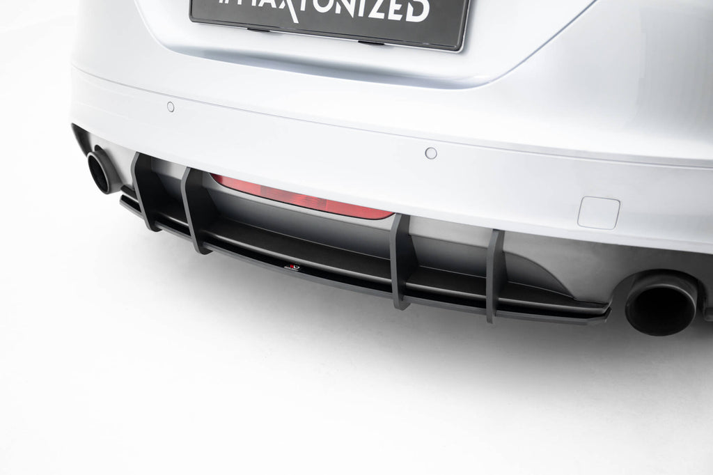 Maxton Design Street Pro Heckschürze passend für Audi TT S-Line 8J Facelift