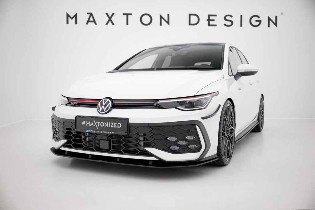 Maxton Design Street ProSplitter VW Golf GTI / GTE / R-Line Mk8 Facelift für Volkswagen Golf Mk8 Facelift