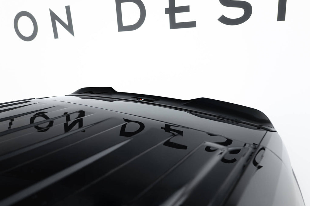Maxton Design Spoiler CAP 3D passend für VW Multivan Long T7 schwarz Hochglanz