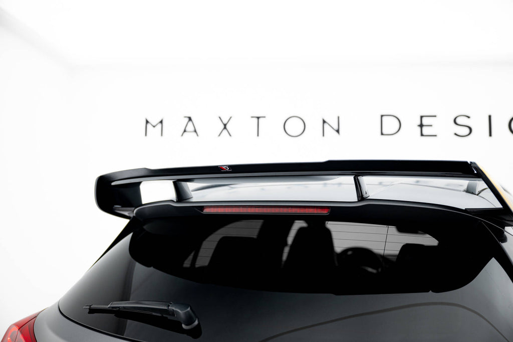 Maxton Design Spoiler CAP passend für Mercedes-Benz GLA 45 AMG schwarz Hochglanz