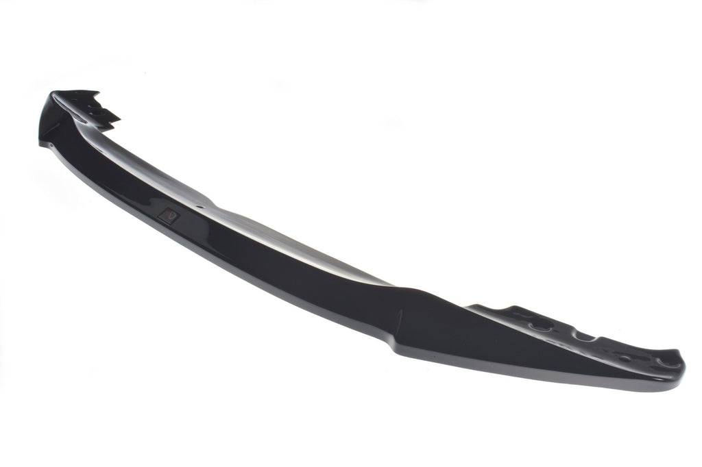 Maxton Design Street+ Spoilerlippe Front Ansatz V.1 passend für BMW 3er M-Paket G20 schwarz Hochglanz