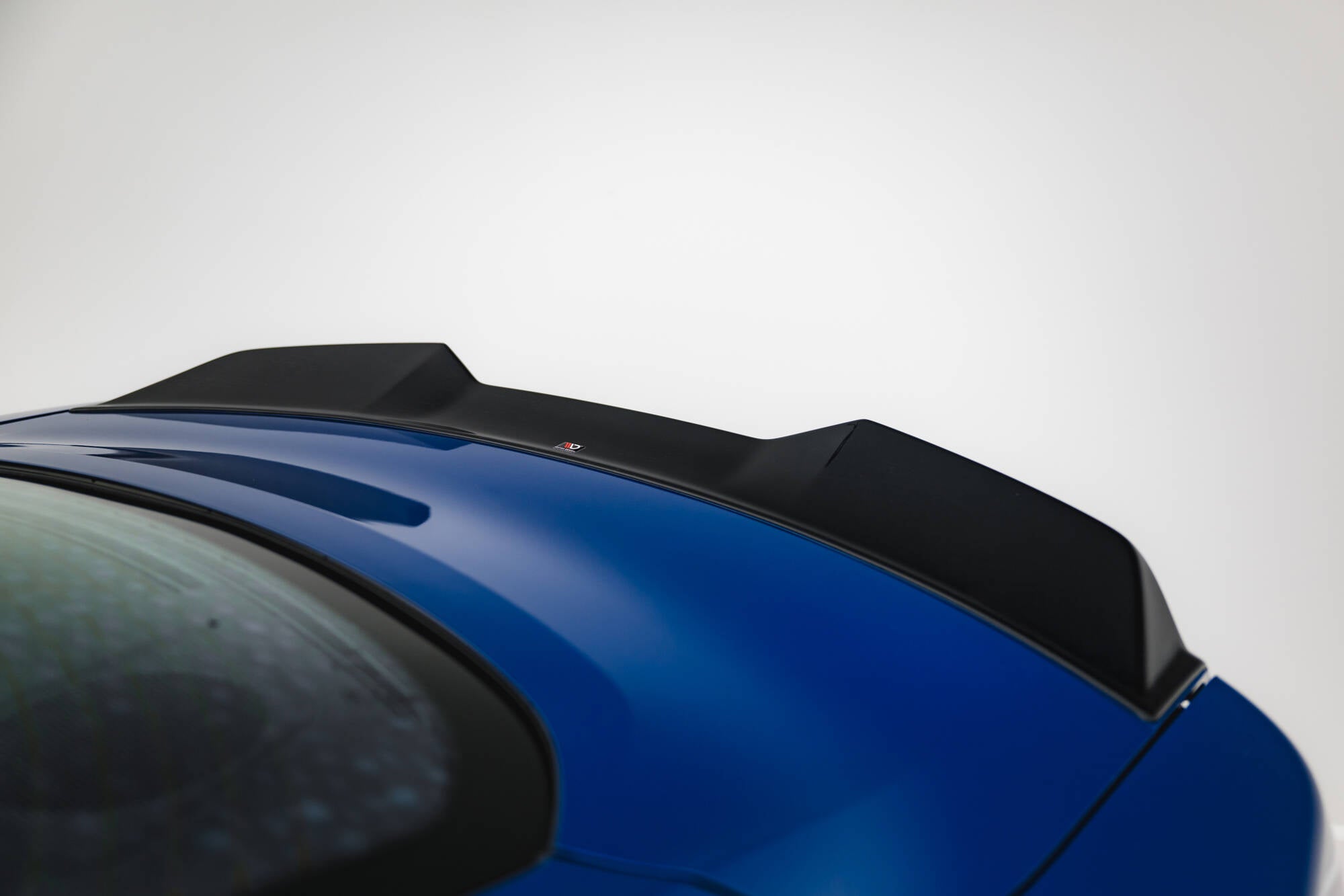 Maxton Design Spoiler CAP 3D passend für Ford Mustang GT Mk7 schwarz Hochglanz
