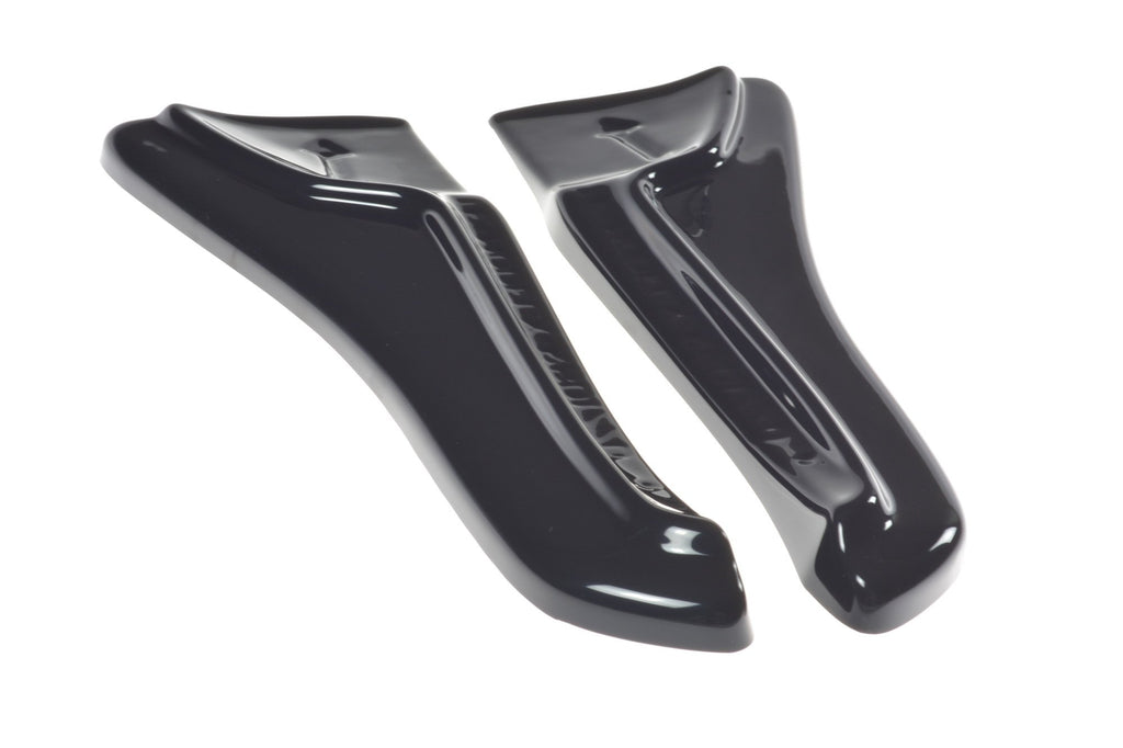 Maxton Design Heck Ansatz Flaps Diffusor V.1 passend für TESLA MODEL X schwarz Hochglanz