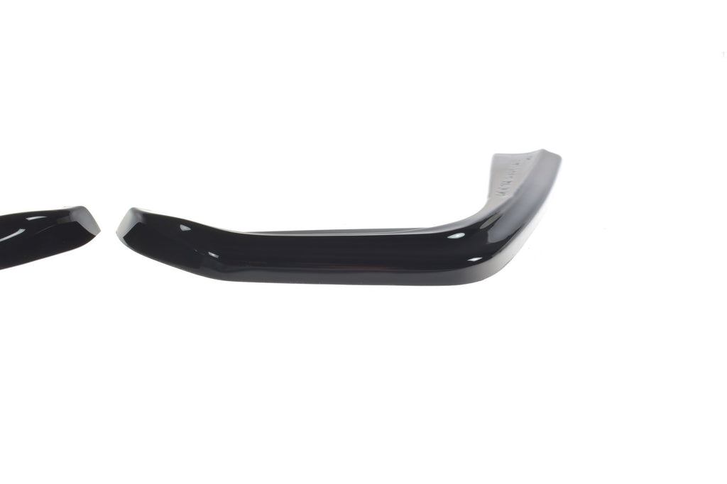 Maxton Design Heck Ansatz Flaps Diffusor passend für Mercedes-Benz E43 AMG / AMG-Line Limousine / Kombi W213 / S213 schwarz Hochglanz