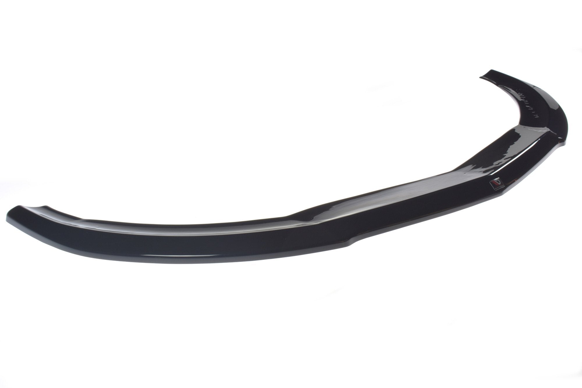 Maxton Design Street+ Spoilerlippe Front Ansatz passend für Mercedes A45 AMG W176 schwarz Hochglanz