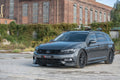 Maxton Design Street+ Spoilerlippe Front Ansatz V.2 passend für VW Passat R-Line B8 schwarz Hochglanz