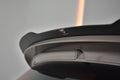 Maxton Design Spoiler CAP passend für FIAT 500 HATCHBACK SPORT vor Facelift schwarz Hochglanz