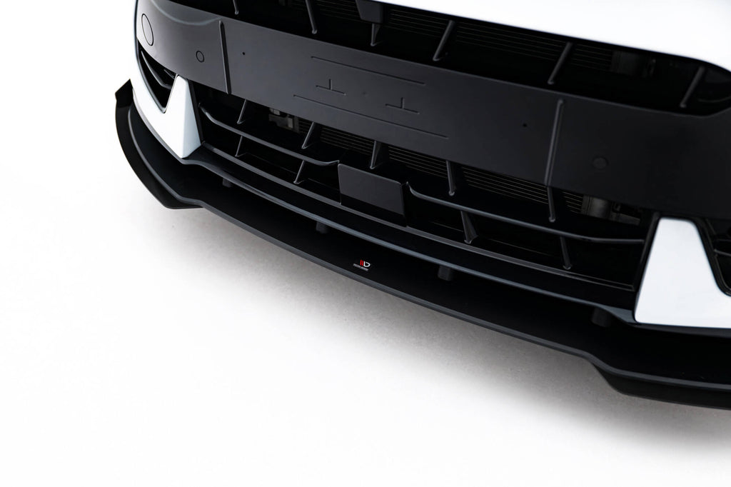Maxton Design Street Pro Street+ Spoilerlippe Front Ansatz + Flaps passend für Cupra Formentor Mk1 Facelift schwarz Hochglanz