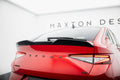 Maxton Design Spoiler CAP 3D passend für Skoda Enyaq Coupe iV RS schwarz Hochglanz